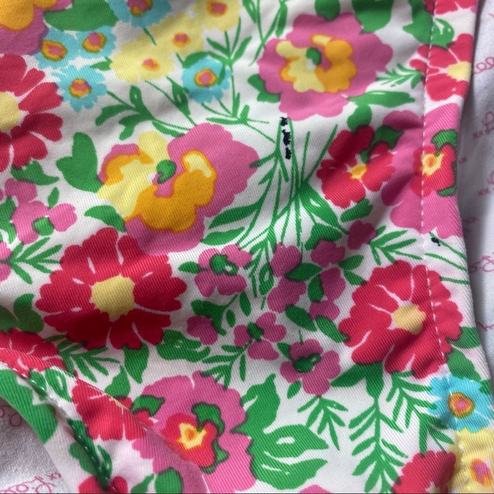 Lilly Pulitzer Ants on Parade floral colorful pink green string bikini XS - Picture 2 of 7